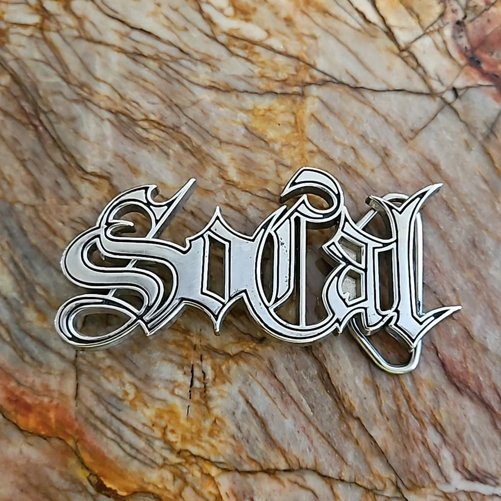 NO FEAR SoCal belt buckle
